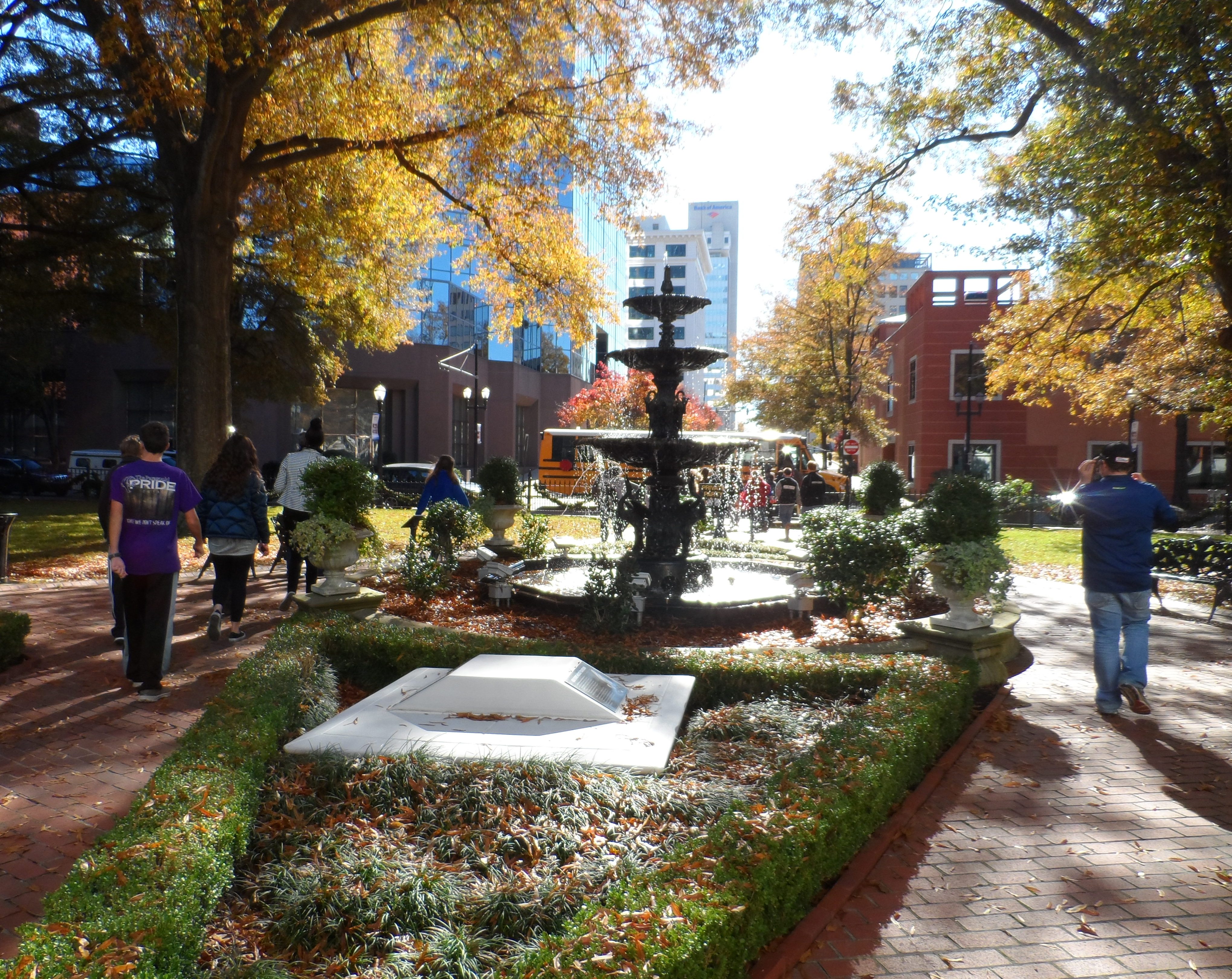 Fountain at Arkansas' Old State House