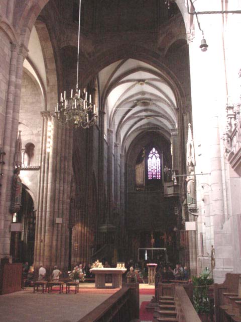 Freiburg Cathedral Interior