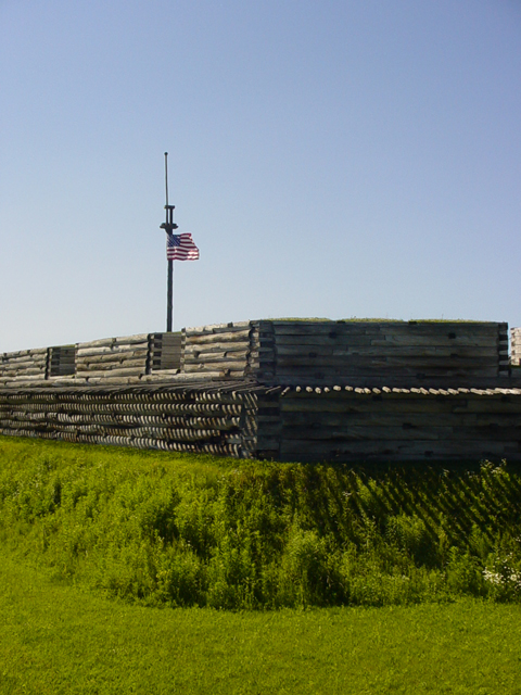 Fort Stanwix - held out against a 21 day seige by the British in 1777