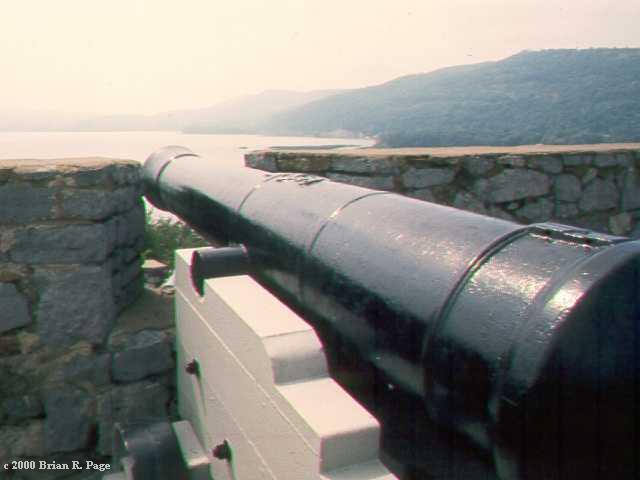 View from atop Fort Ticonderoga