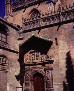 Granada cathedral door