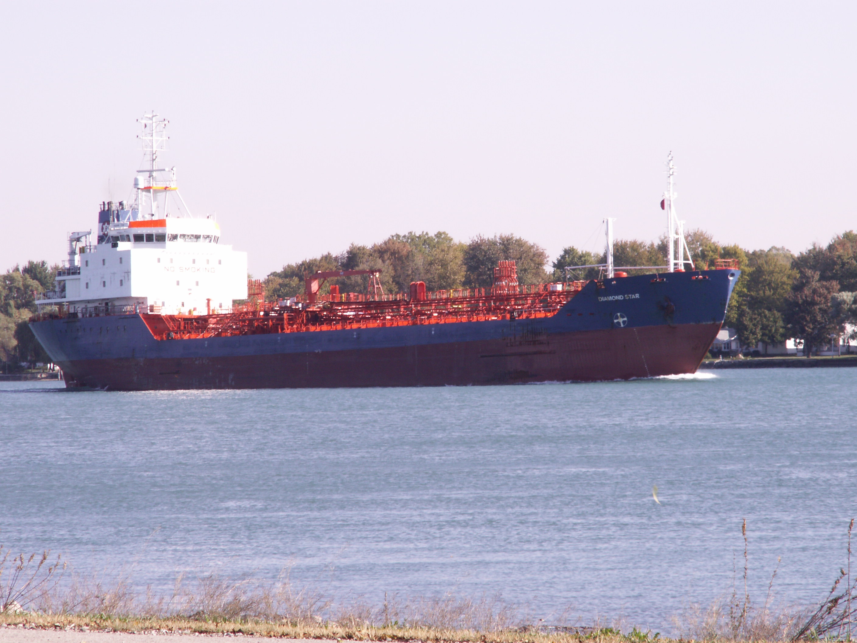 The Diamond Star cruising the St. Clair River