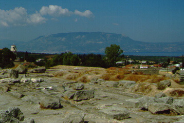 Gulf of Corinth Ruins Greece