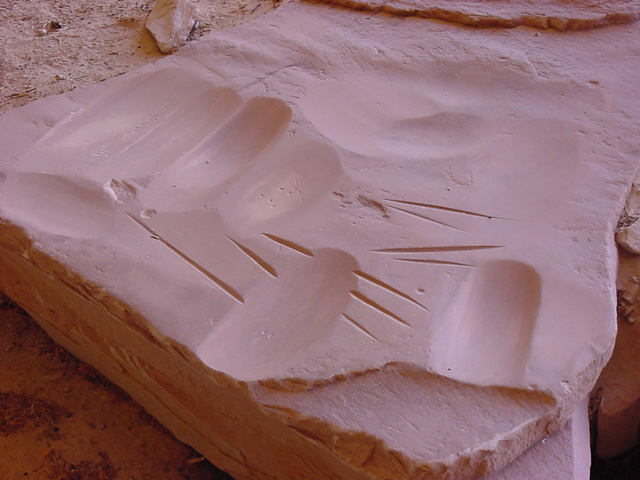 Ancient Pueblo Grinding Stone