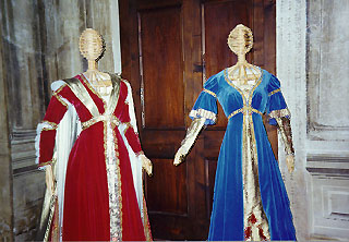 Formal gowns in Italy