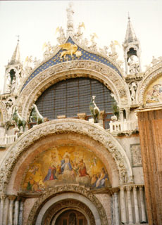 Facade of St. Mark's Basilica