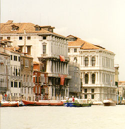 Venice from gondola ride