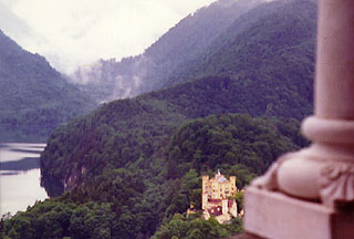 View from Neuschwanstein Castle