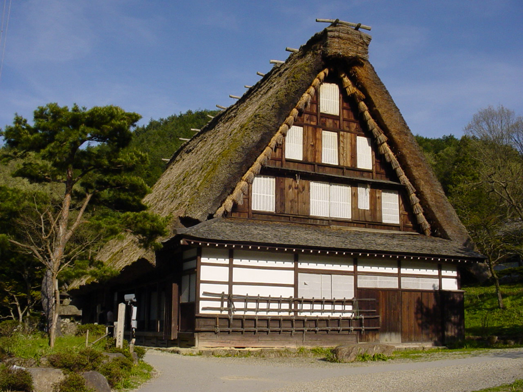 House at the Hida Folk Village