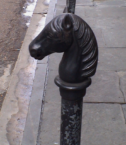 Hitching Post in the French Quarter of New Orleans