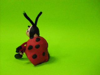 Clay ladybug