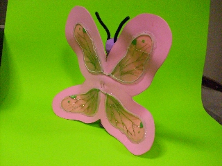 Clay butterfly