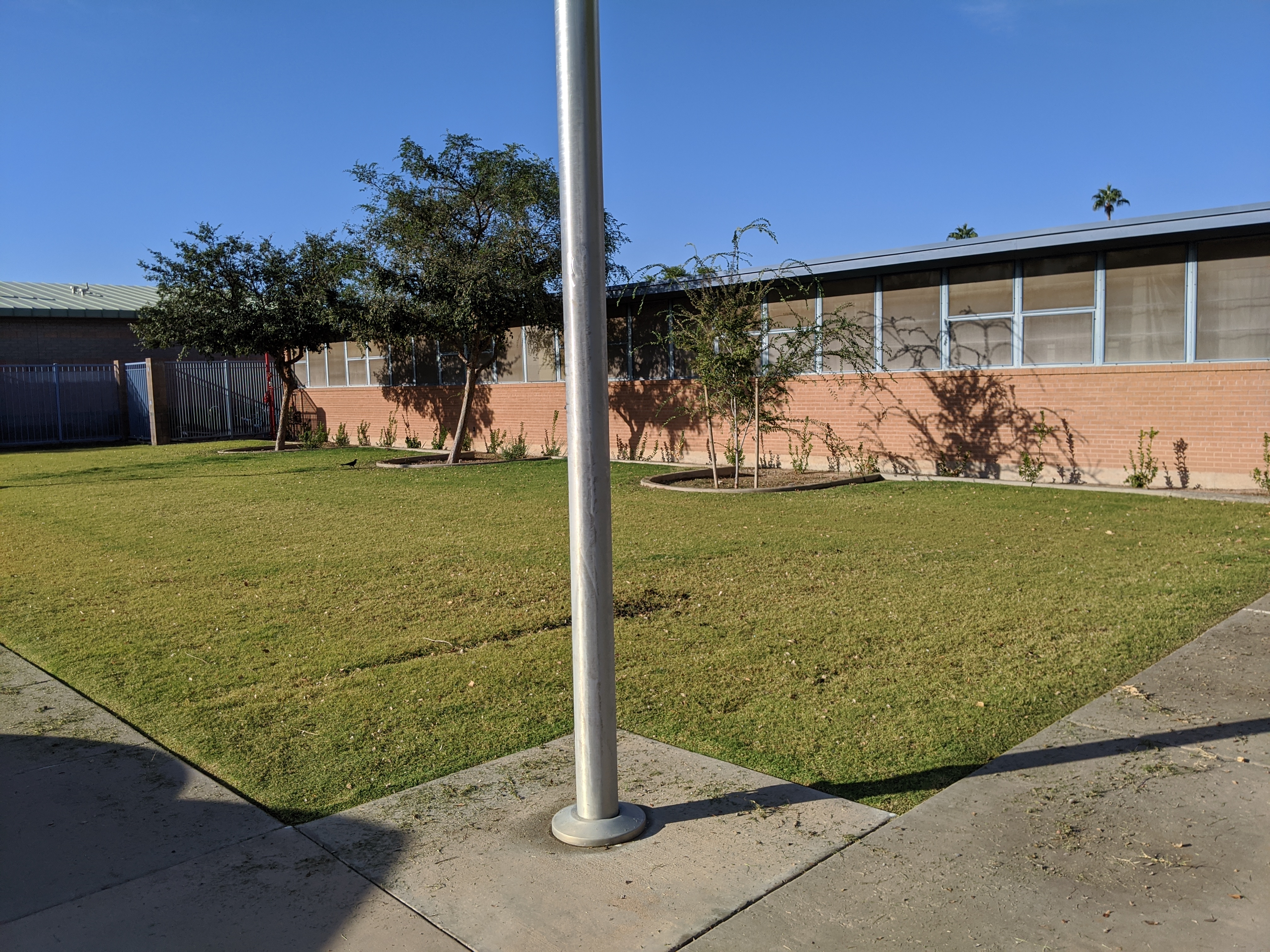 Front courtyard