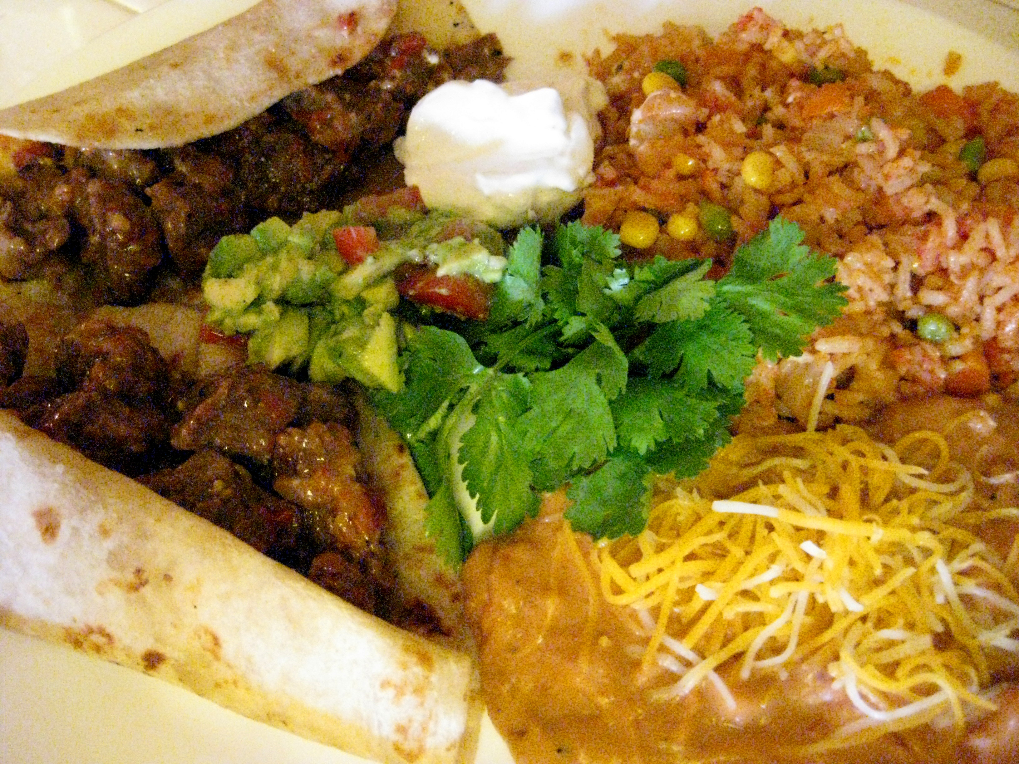 Plate Of Mexican Food Pics4Learning