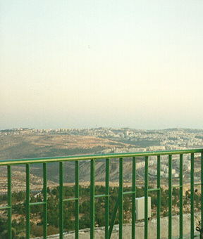 Jerusalem from Samuel's Tomb. Israel