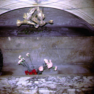 Grave site in Italy