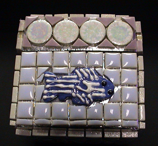 Mosaic gift box for a child