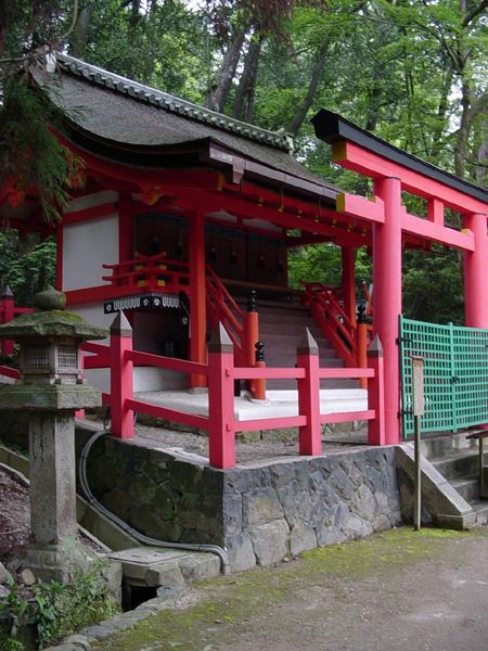 Shrine near the Kasuga Grand shrine