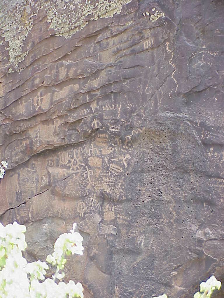 Petroglyphs at Sink