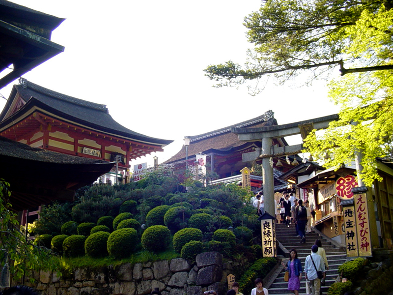 Shrine at Kiymizudera Temple