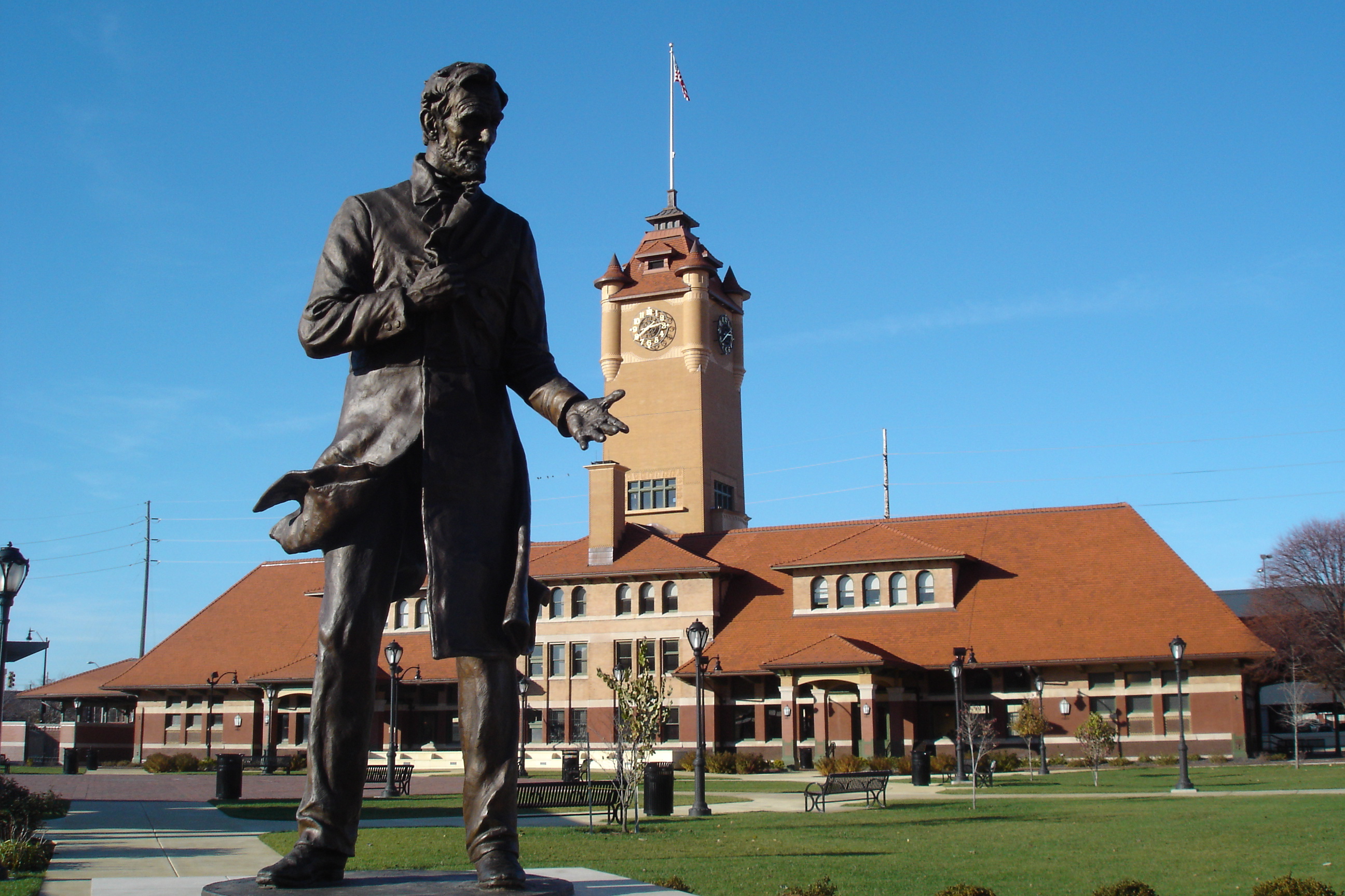 Lincoln and Depot