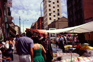 Flea Market in Madrid