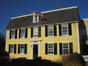 colonial house