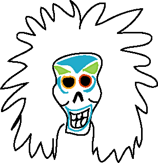 Dia de los muertos mask