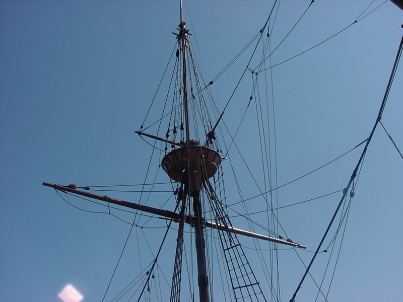 Mast on the Mayflower 2