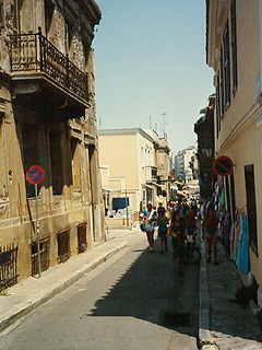 Street in Athens, Greece