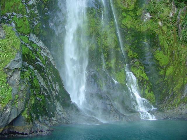 Waterfalls in Milford Soound