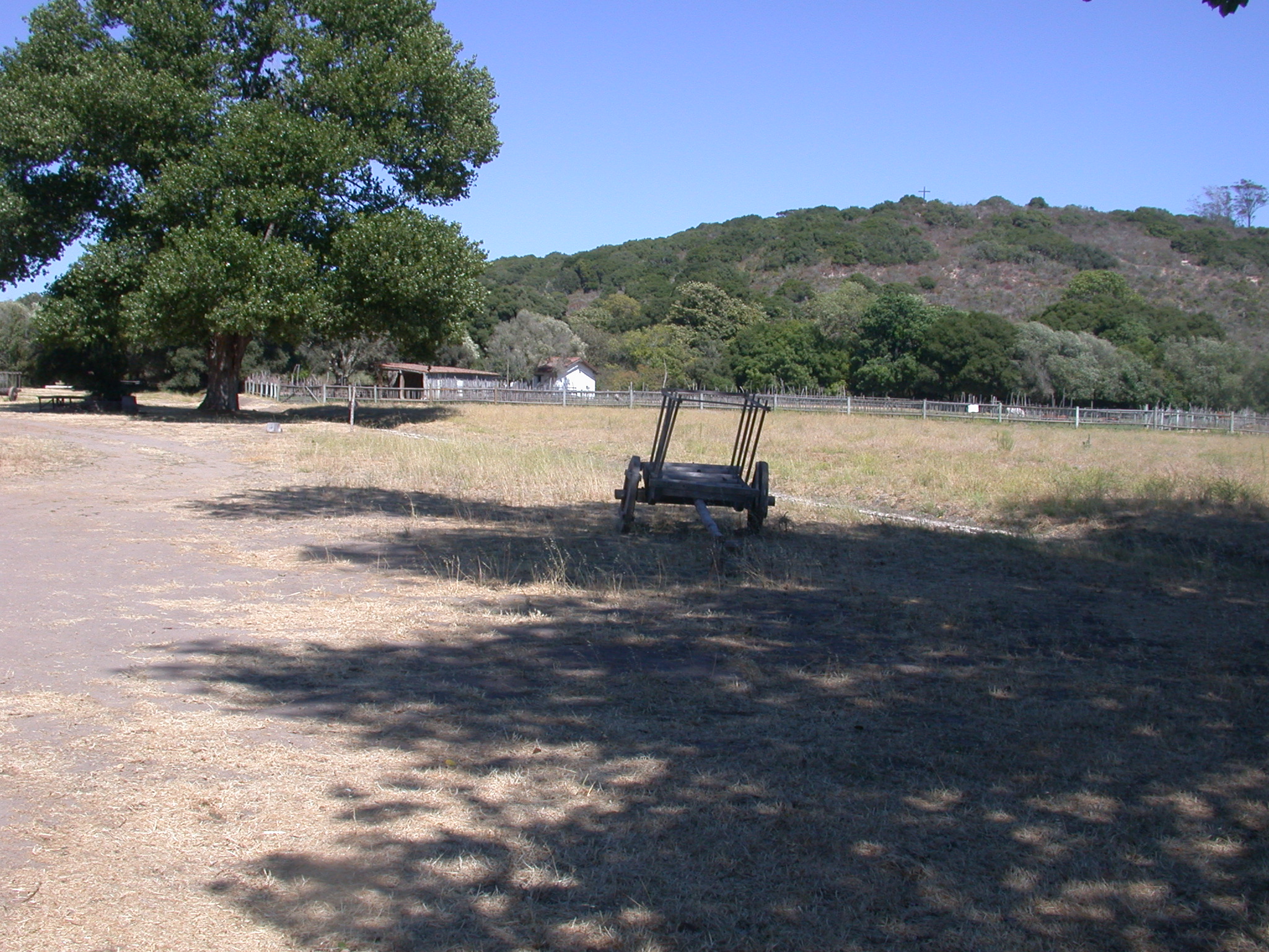 Mission Field with wagon