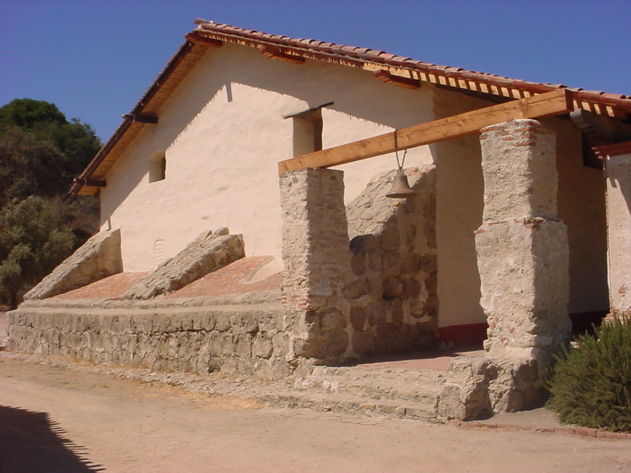 Padres Living Quarters at Mission La Purisima Concepcion