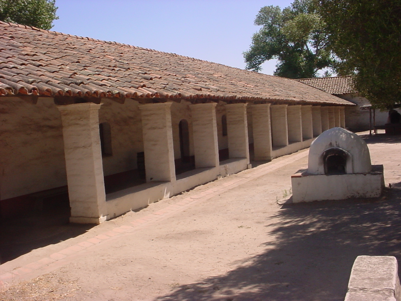 Living Quarters, Back at Mission La Purisima Concepcion