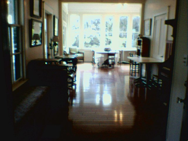 Morning Room where guests at Chinsegut Manor would drink juices fresh squeezed from 4 different types of fruit trees on the property.