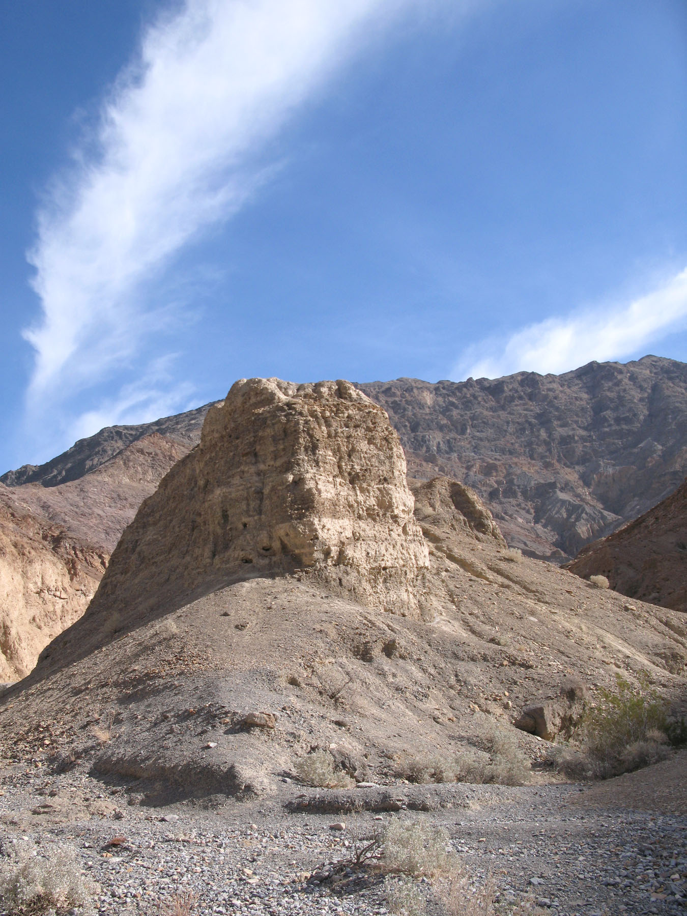 Mosaic Canyon Butte