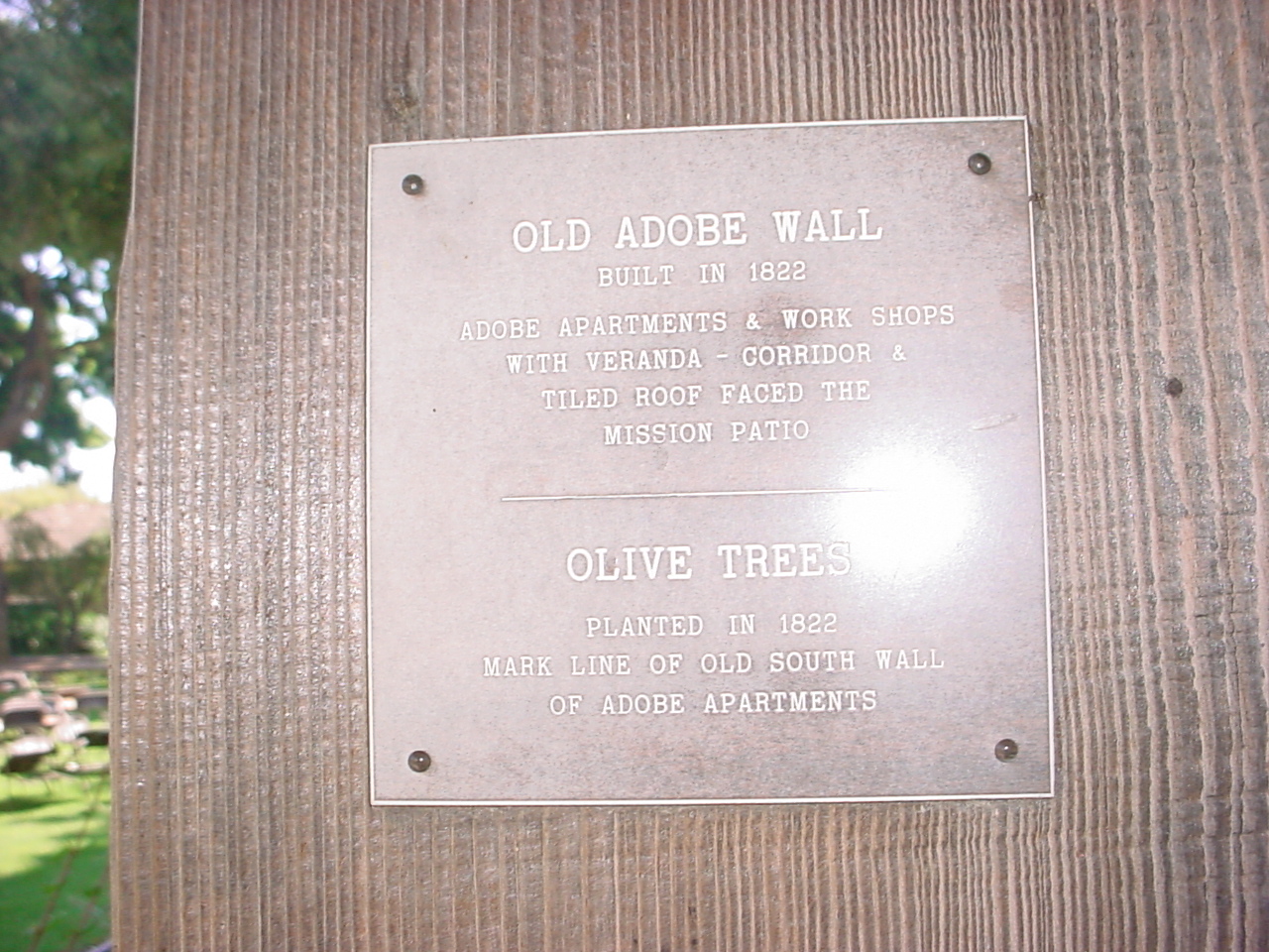 Sign of the Adobe Wall