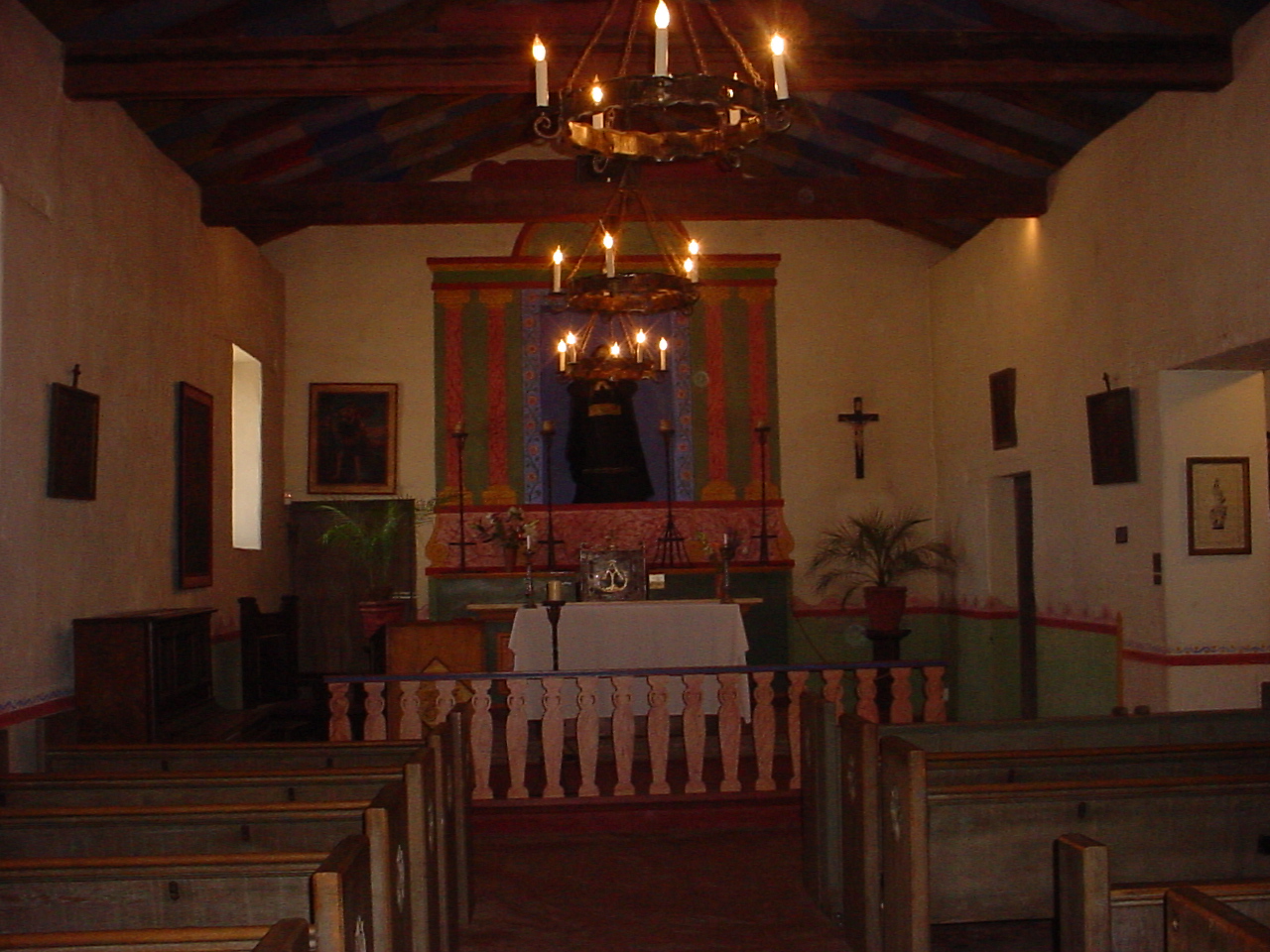 Altar at Mission Soledad - Nuestra Senora de la Soledad