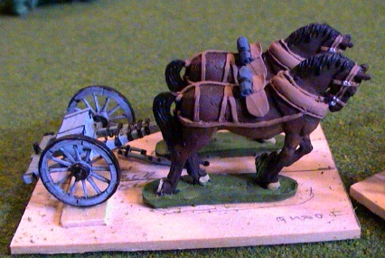 Napoleonic recreation with minatures