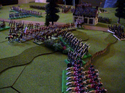 Napoleonic recreation using minatures