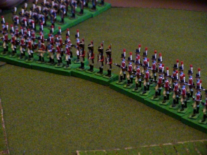 Napoleonic recreation using minatures