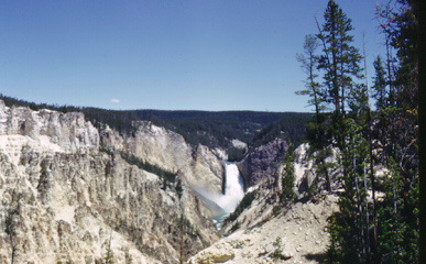 Falls, Youthful Valley Yosemite National Park California