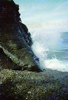 Waves on Rocks Dunkirk New York