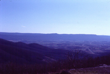 Shenandoah Valley from Skyline Drive Virginia