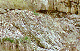 Angular unconformity Taconic Mountain New York