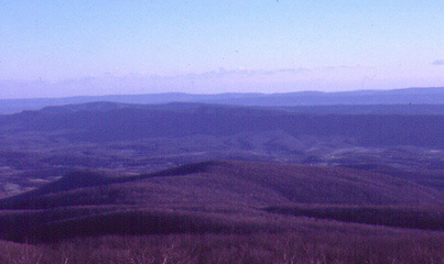 Shenandoah Valley Virginia from Skyline