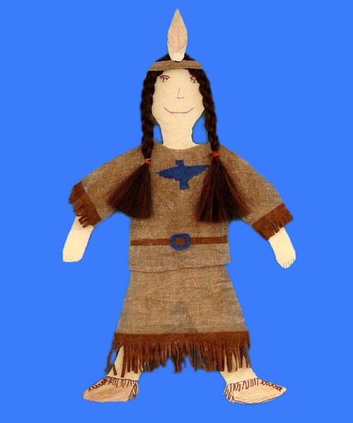 Heritage Doll from Native American Culture