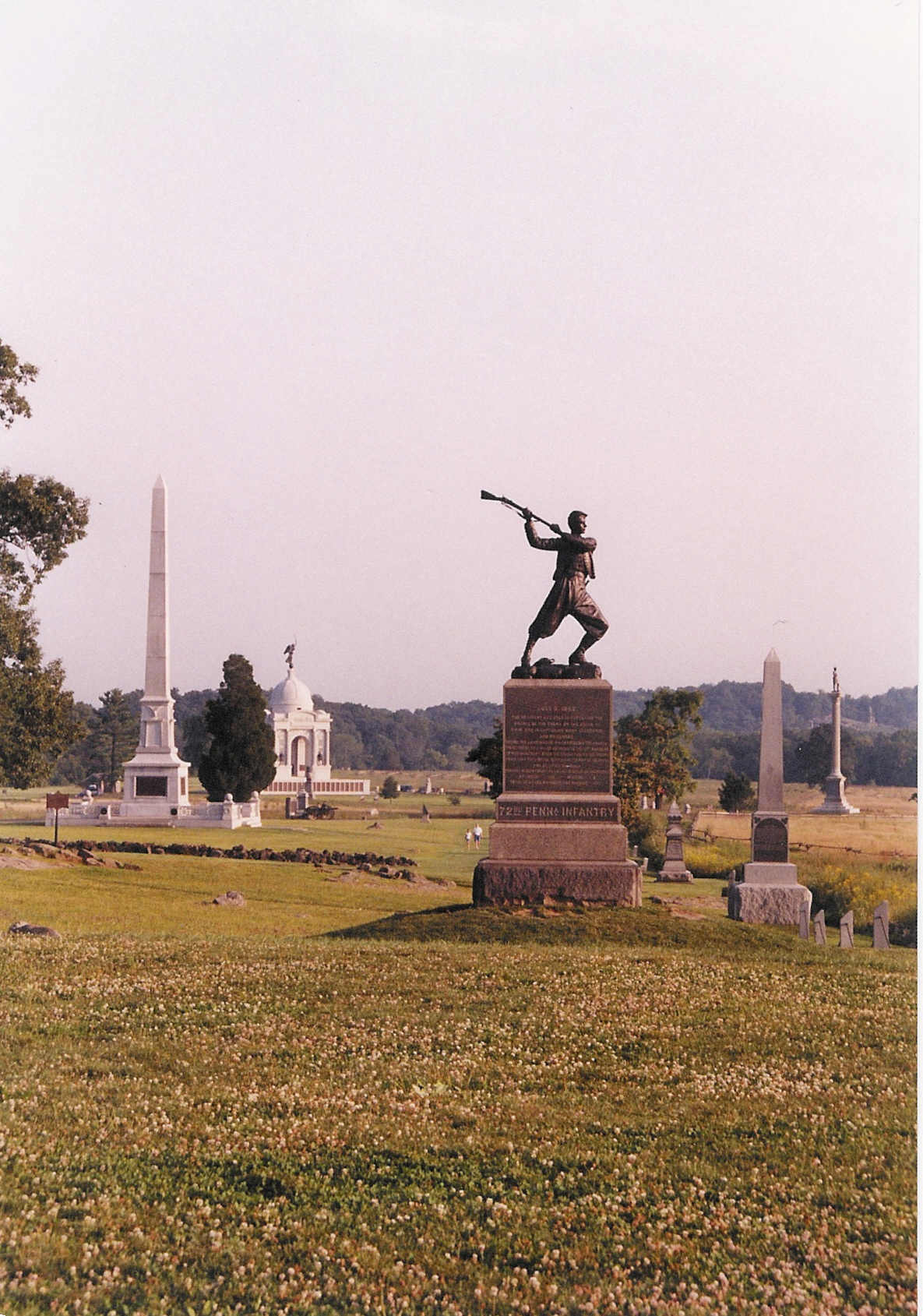 Near Pickett's Charge Gettysburg 8-04