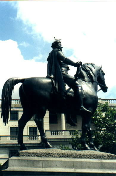 Statue of Lord Nelson, Trafalgar Square, London