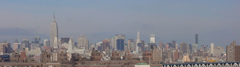 Manhattan Skyline from Brooklyn Bridge